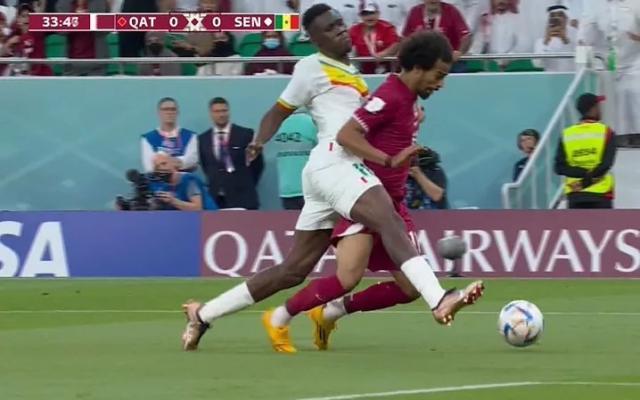 1669383504017006649.jpeg pp电子-【世界杯】卡塔尔首球门迪神扑,卡塔尔1-3塞内加尔
