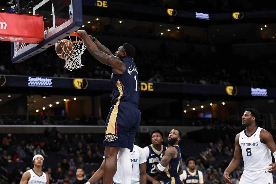 pp电子-大冷！锡安24+11灰熊惜败联盟倒数第一 贝36分赛季新高墨菲32分